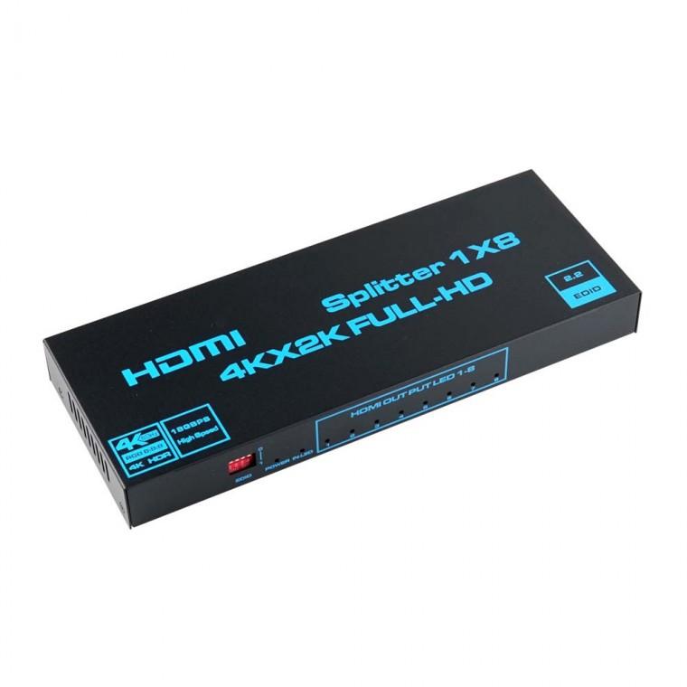 4K 2K HDMI 2.0b 분배기 8대 디스플레이 동일 영상 출력 노트북 TV 모니터 프로젝터 PS4