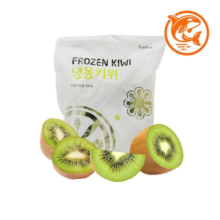 냉동 과일 키위 슬라이스 1kg 상큼한 요리 재료 디저트 만들기