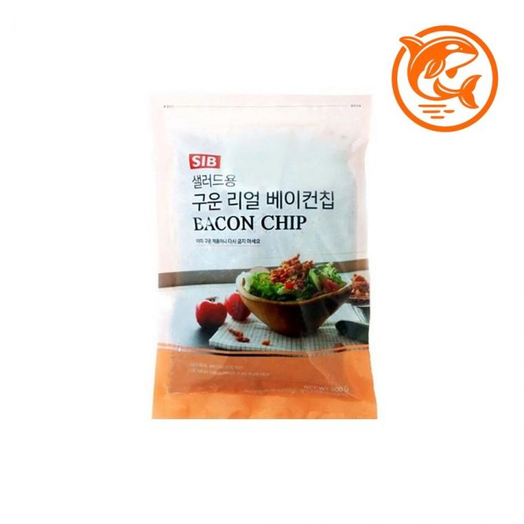 바삭하고 고소한 베이컨 스낵 500g 다양한 요리 활용 간편한 간식