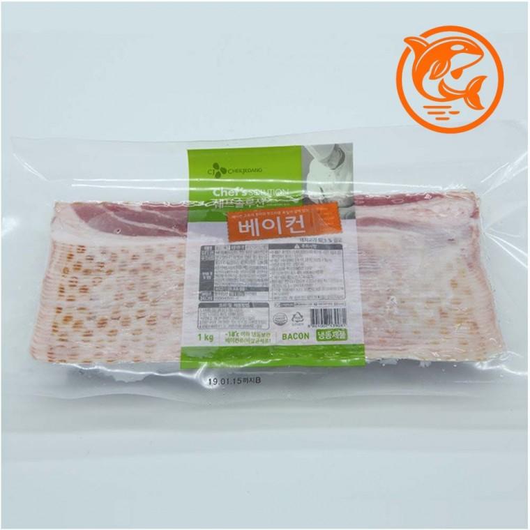 풍미 가득 스모키 베이컨 조리재료 1kg 바삭하고 맛있는 요리재료