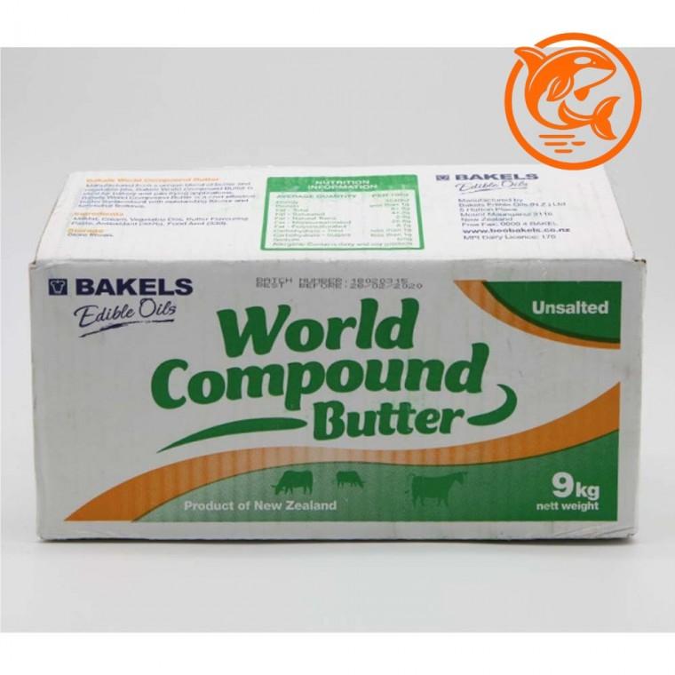 다용도 요리용 버터 9kg 뉴질랜드 바비큐 버터 냉동 식자재 특수 목적 용도