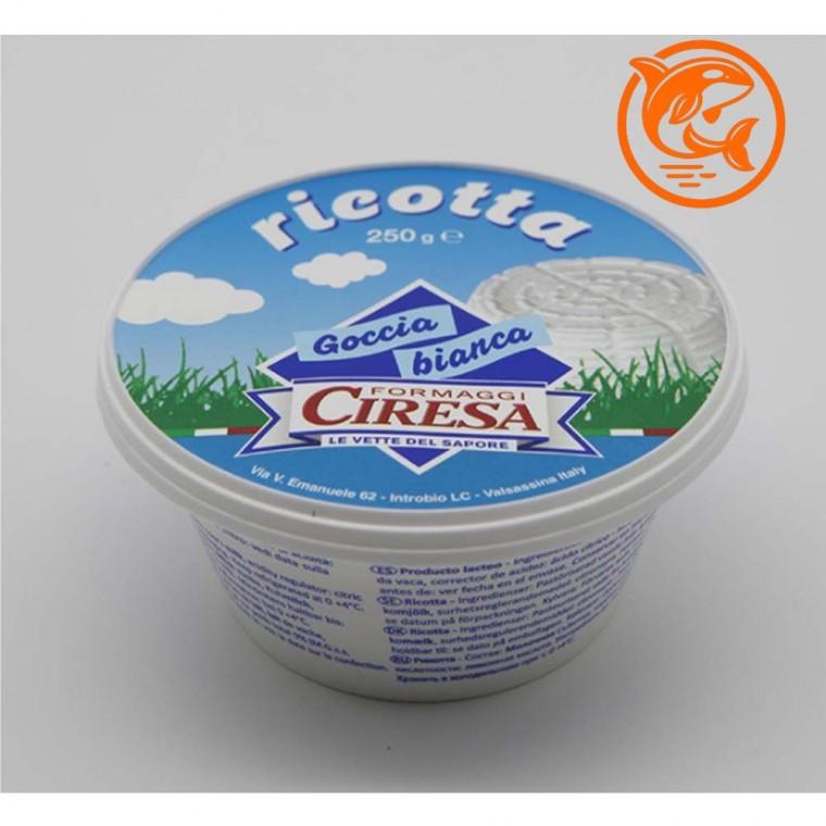크림 리코타치즈 250g 부드러운 고급 요리용 재료 간편한 간식 만들기