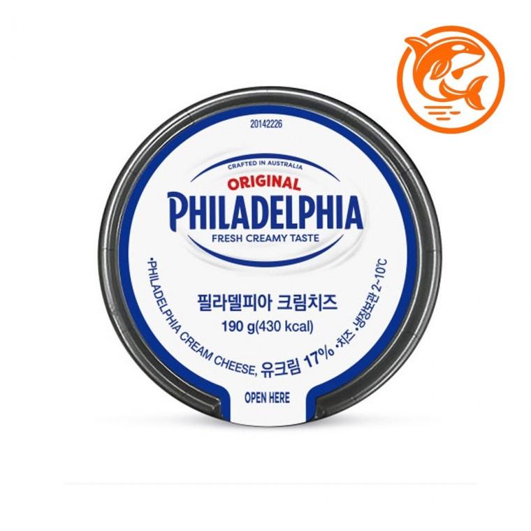 부드러운 크림치즈 190g 다용도 요리재료 맛있는 풍미와 부드러움