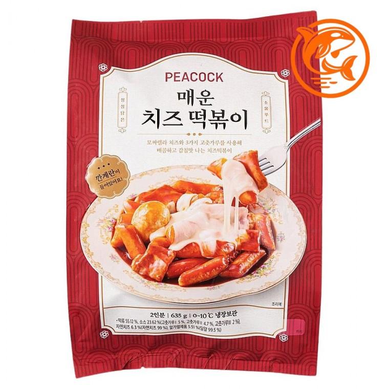매콤한 치즈떡볶이 간편식 635g 즉석식 간편한 냉장 간편식