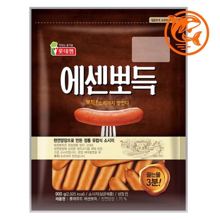 육즙 가득 고밀도 육류 소시지 900g 특별한 풍미 집에서 즐기는 맛있는 소시지