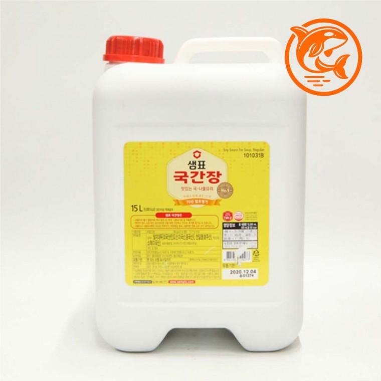장류 보관통 15L 국간장 저장 용기 주방 조리 용기
