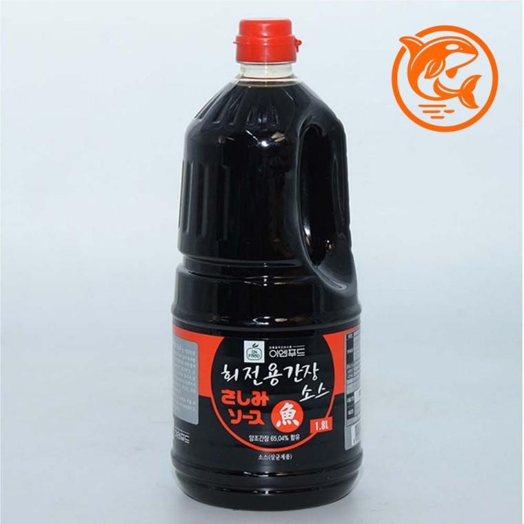 생선 요리 간장 1.8L 고급 회 요리 전용 특제 간장