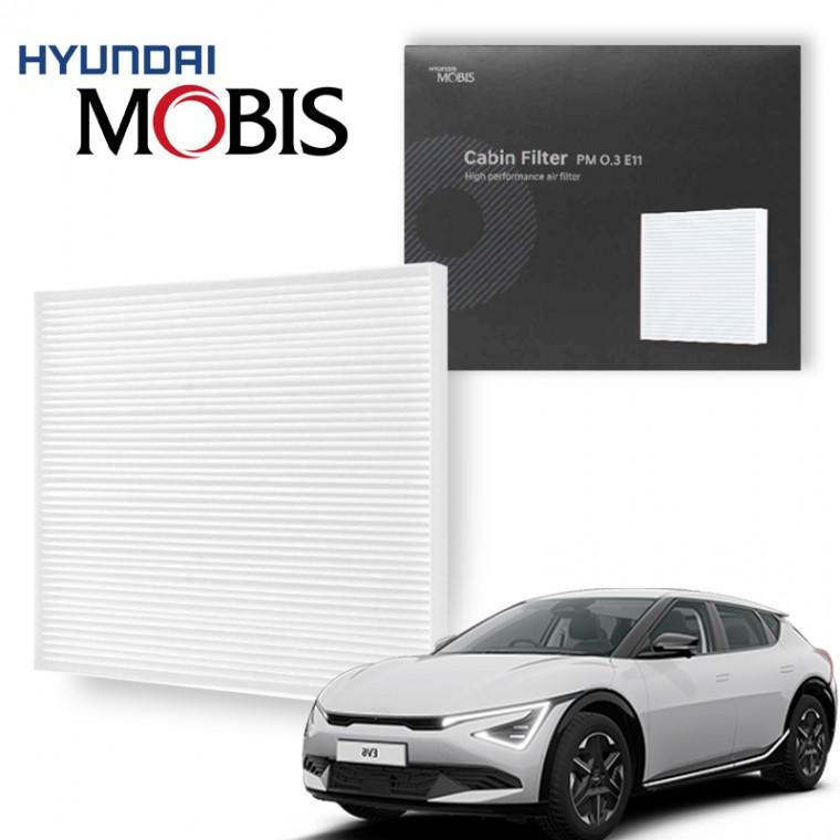 현대모비스 EV6 에어컨 필터 순정 PM0.3 E11 필터