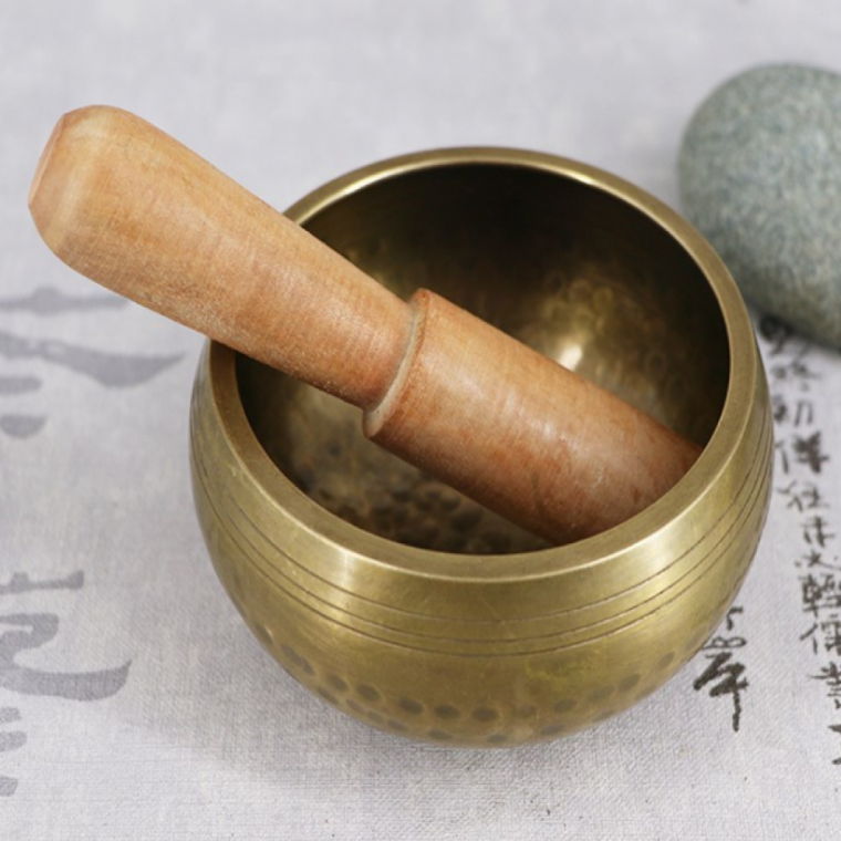 싱잉볼 티벳 명상 씽잉볼 좌종 요가종 명상종 8cm