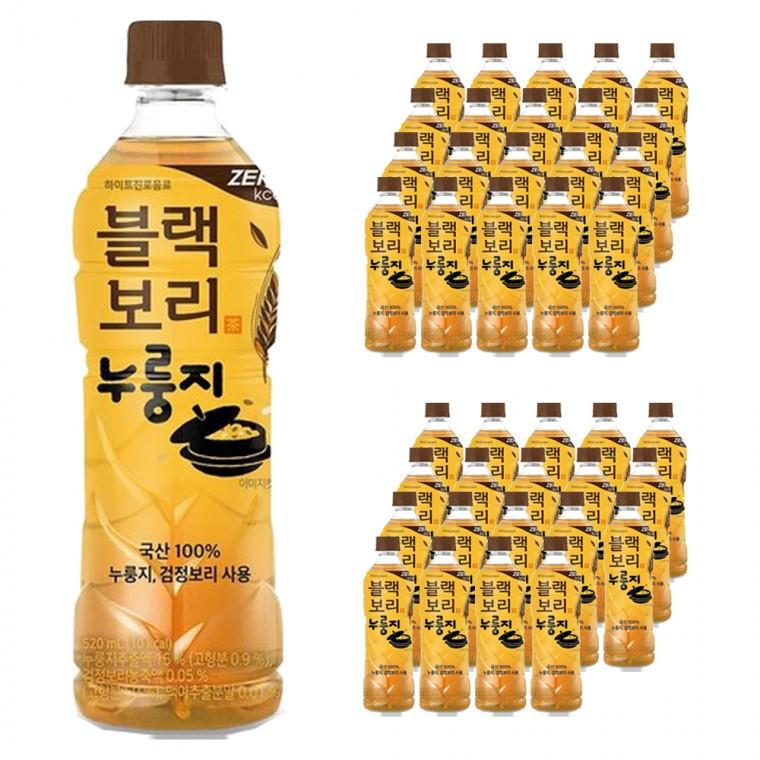 하이트진로 블랙보리 누룽지 제로 520ml x 40개