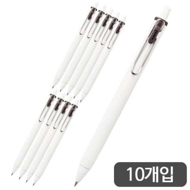 미쯔비시)유니볼one겔펜(UMN-S/0.5mm/블랙)-다스(10개입)