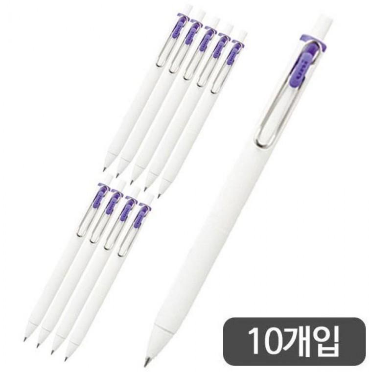 미쯔비시)유니볼one겔펜(UMN-S/0.5mm/블루)-다스(10개입)