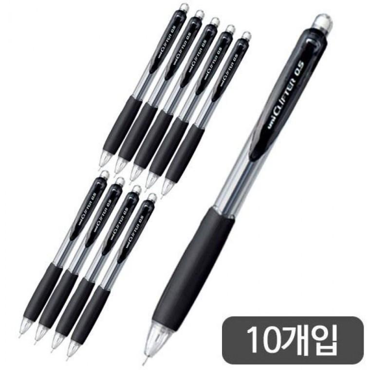 미쯔비시)클리프터 샤프(M5-118/흑색)-다스(10개입)