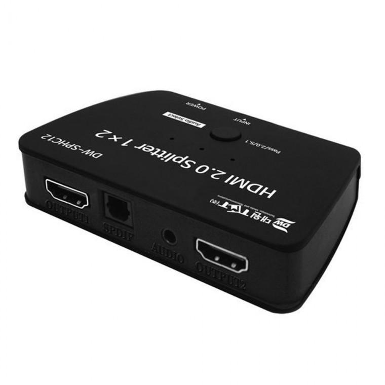 대원T HDMI 2.0 분배기 (2대1 USB 전원) (DW-SPHC12)