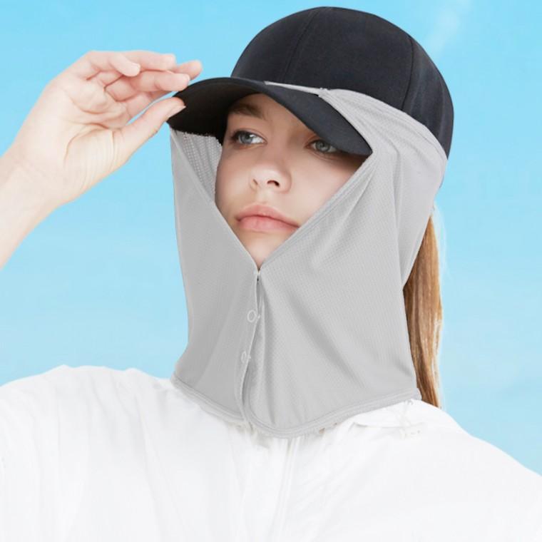 쿨써머 자외선차단 캡 (그레이)