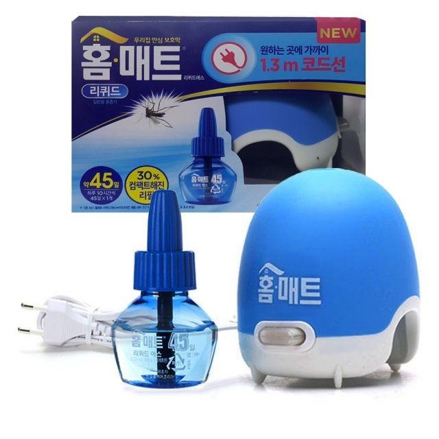 리필 포함셋 코드 모기 액체 훈증기 홈매트 리퀴드 모기향 모기약 콘센트