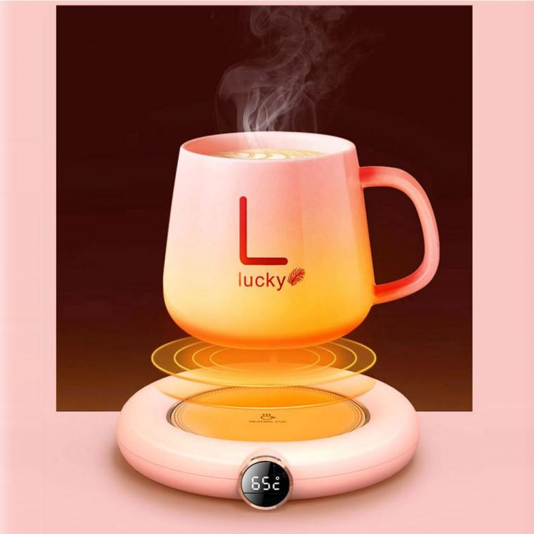 간편조작 USB디스플레이 컵워머 머그워머 스마트워머