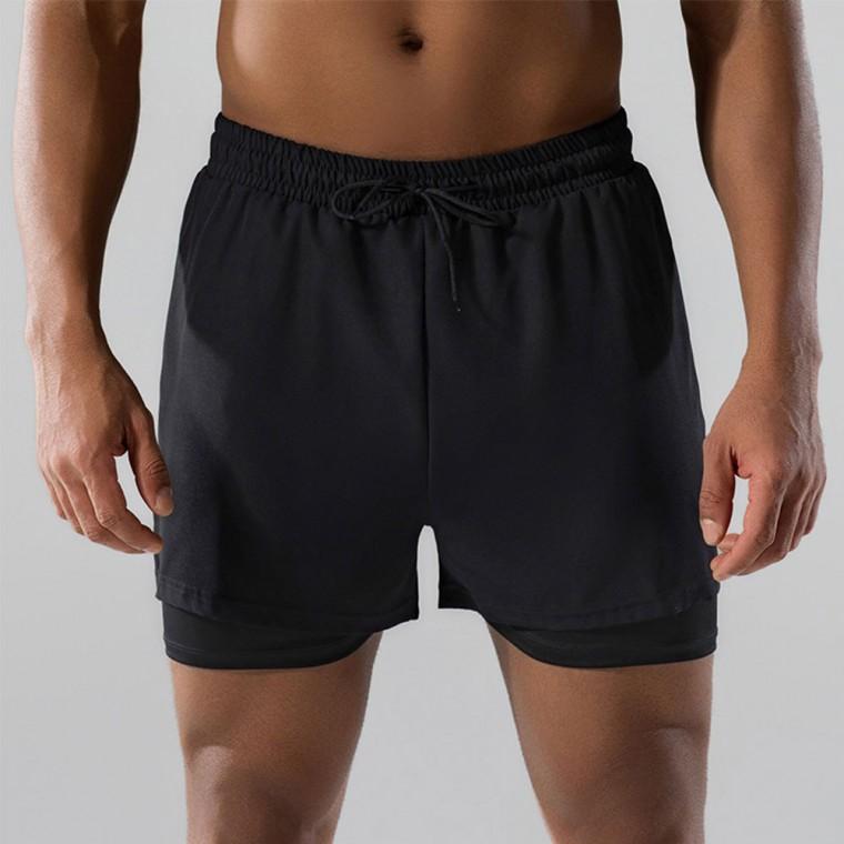 남녀공용 투인원 레깅스 반바지 DK-0367