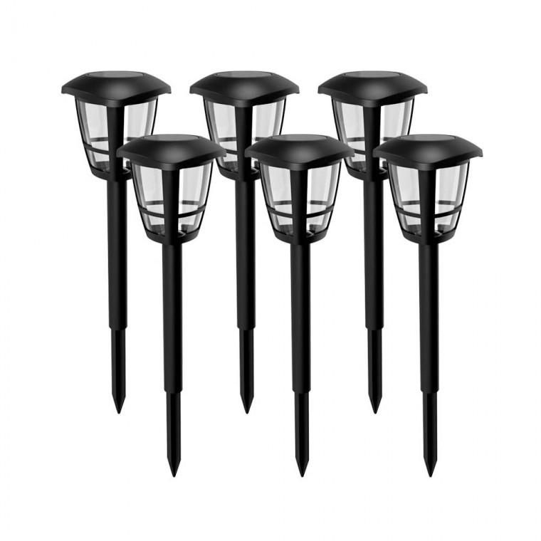 태양광 LED 정원등 6000K 백색 조명 인테리어 무드등 야외조명 캠핑장 카페 펜션