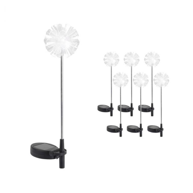 꽃잎형 태양광 LED 정원등 조명 인테리어 야외조명 무드등 오솔길 카페 펜션 연못