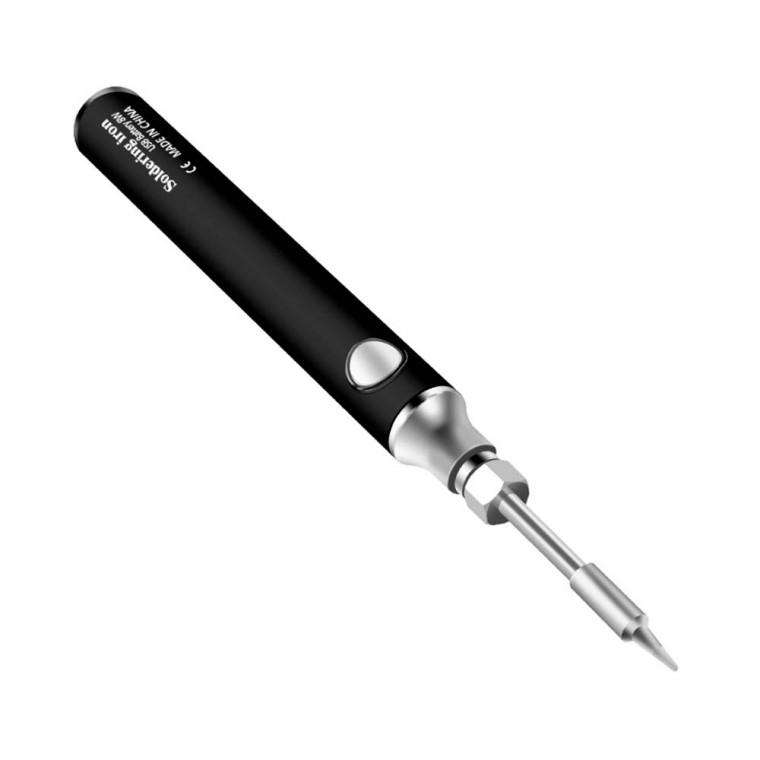 USB C타입 납땜 인두기 온도조절 고정밀 부품 용접 금속 공예 전자 회로 유지보수 수공구