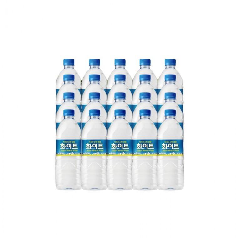 지리산 산청 샘물 화이트 생수 500ml 20 입