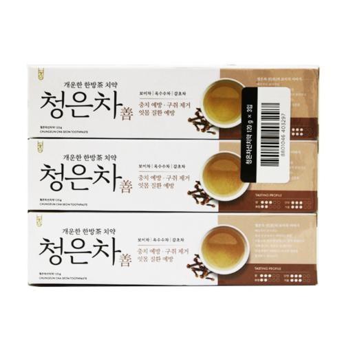 2080 청은차 선치약 120g 3입