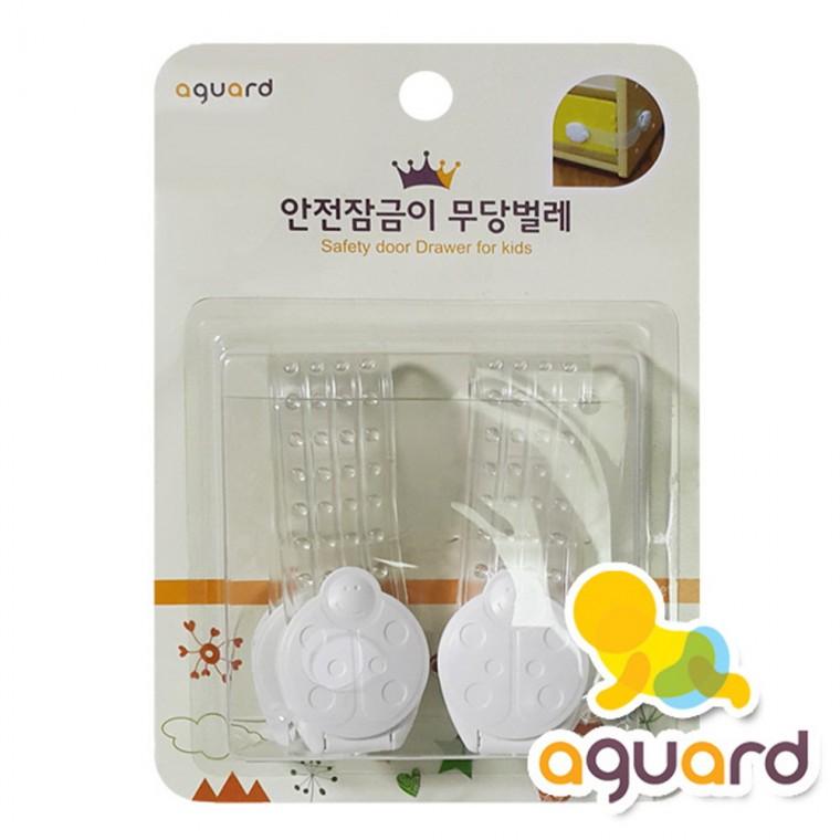 아가드 열림방지 무당벌레  2입문열림방지 가정용품 인테리어 생활용품 안전용품