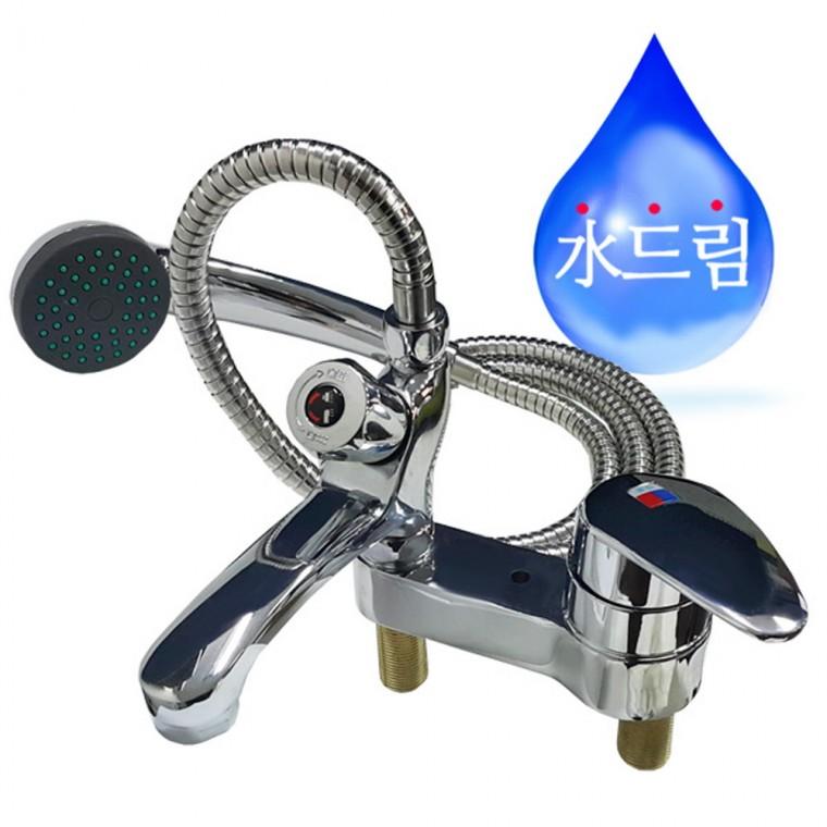 수드림45 욕실 샤워기 수도 양갈래 수전샤워기 수전용품 수도 수도용품 욕실용품