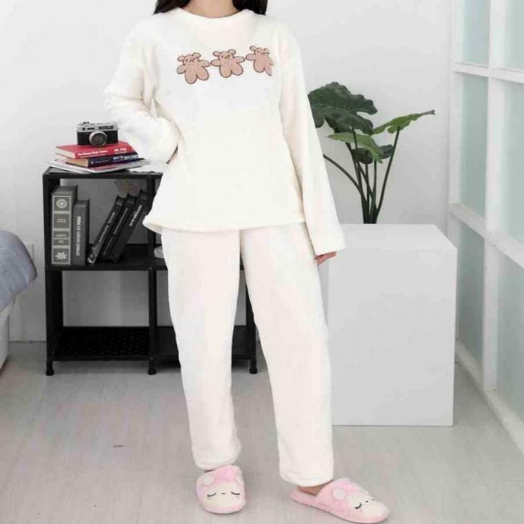 극세사 수면잠옷