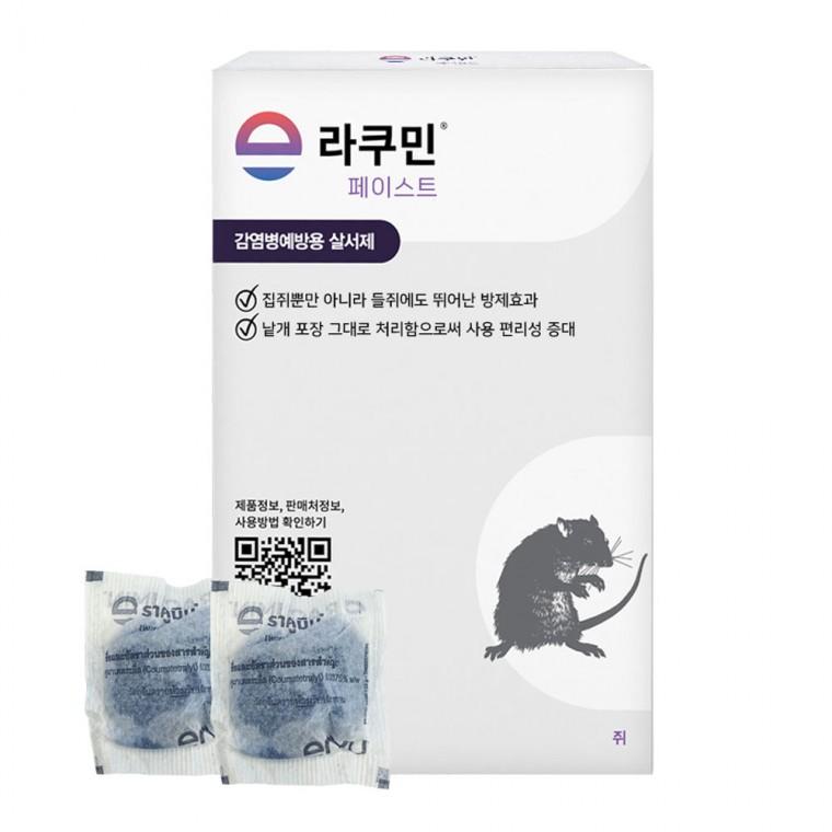 바이엘 라쿠민 페이스트 100g 쥐약
