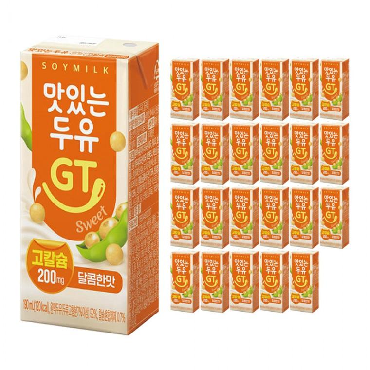 남양유업 맛있는두유 GT 달콤한맛 190ml x 24팩