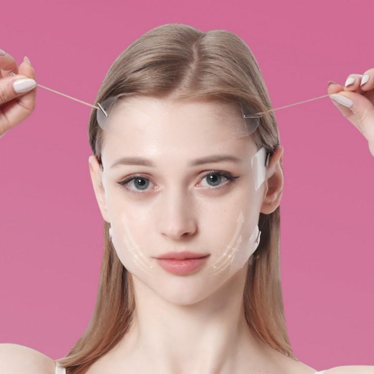 얼굴 리프팅 테이프 처진 볼살 페이스 탄력 브이라인 스티커 패치 리프트 교정 주름 턱선