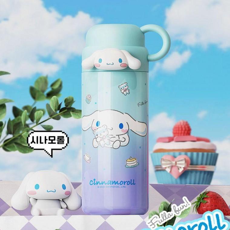 스텐 귀여운 캐릭터 보온보냉 텀블러 물병 460ml