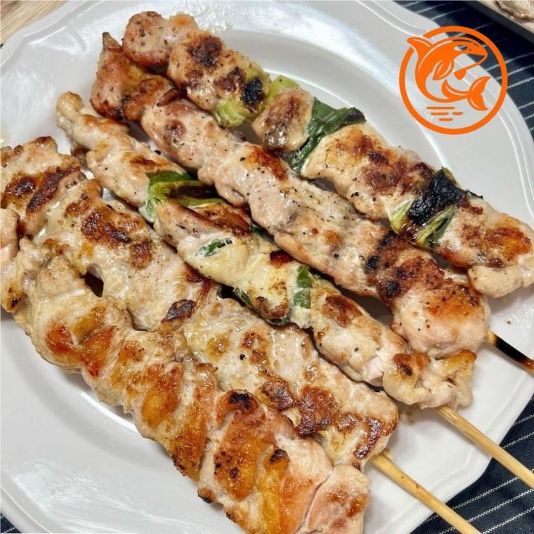 바삭한 치킨 닭꼬치 편리한 점심 도시락 500g 소스 간편식