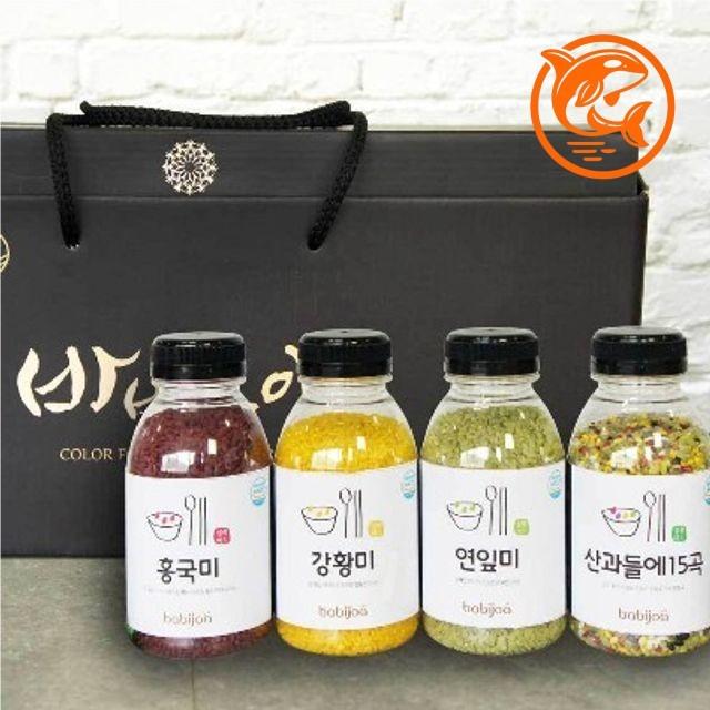 영양 가득 건강 쌀 선물세트 뭉치 1kg 자연 발효 쌀 선물 모음
