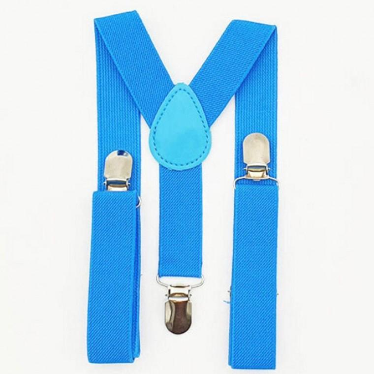 바지코디 멜빵 컬러 어린이용 파랑