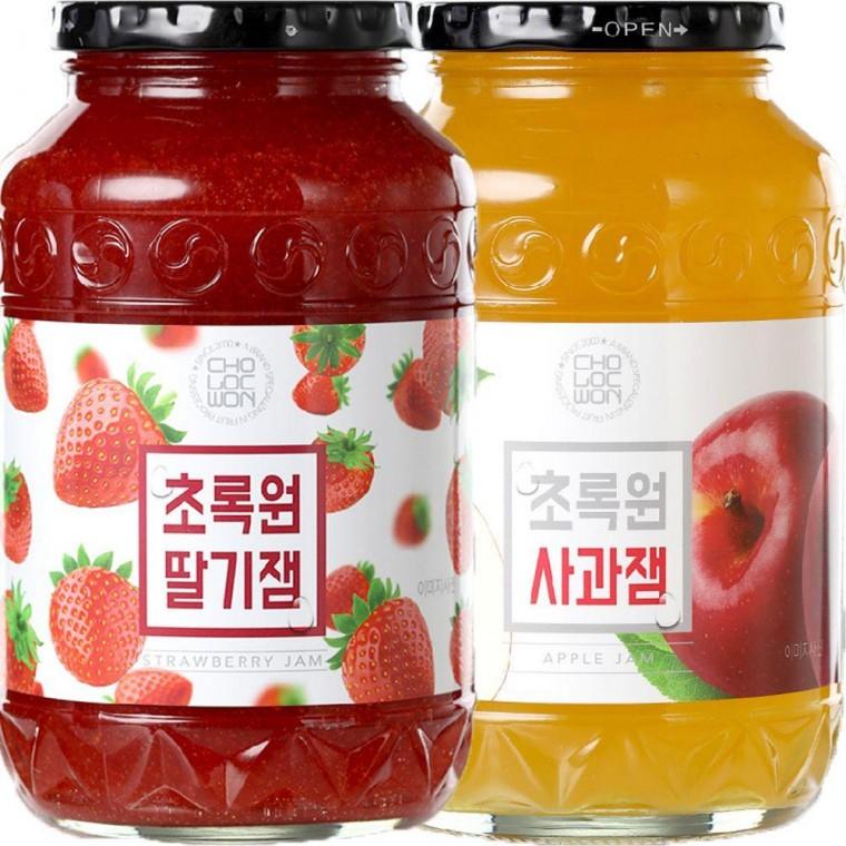 딸기잼 1kg+사과잼 1kg