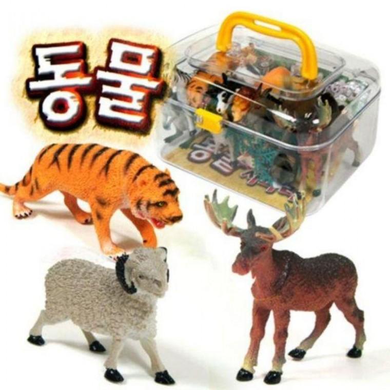 장난감 산업 완구 모형 동물 학습