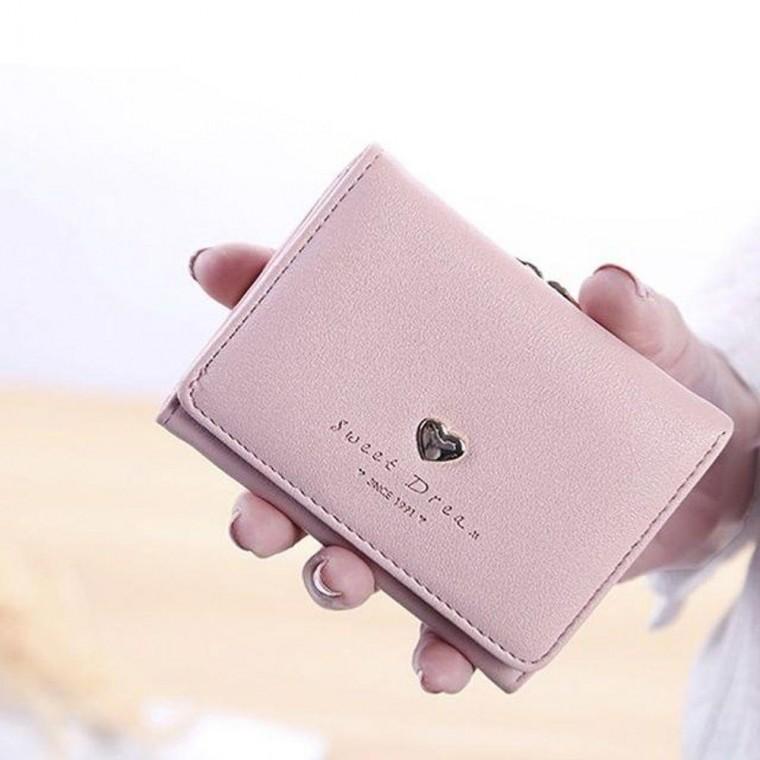 세일 30대 델리 가죽 반지갑 여자 선물용 핑크 20대