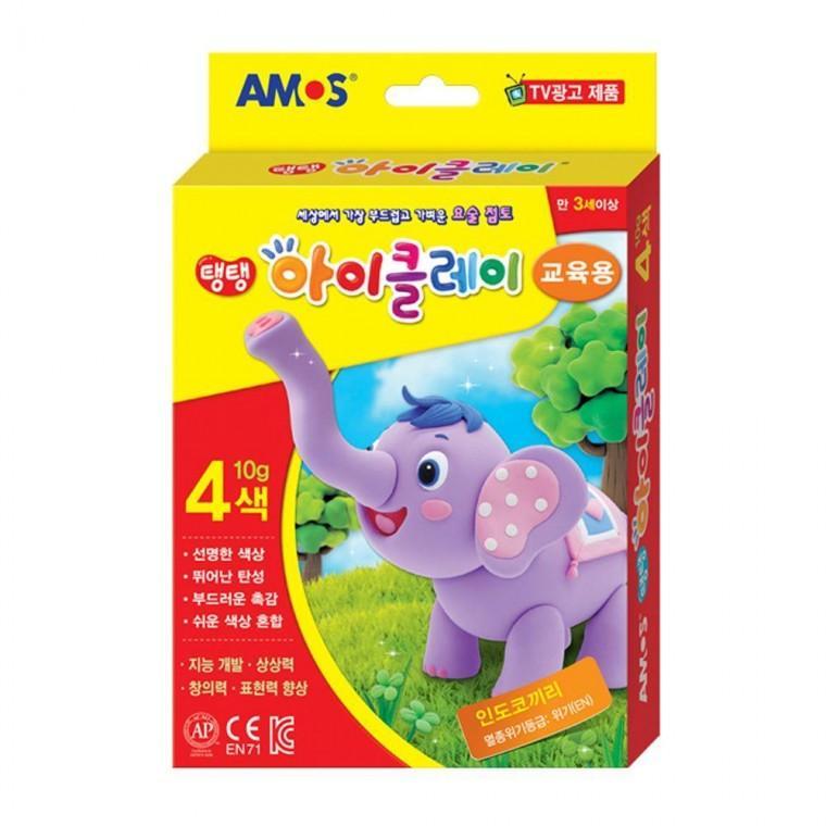 클레이 탱탱 4색세트 레이 10g 레이 점토