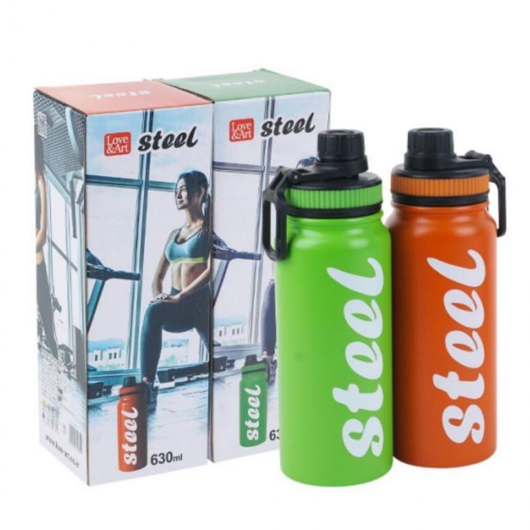 보온보냉병 630ml 스틸