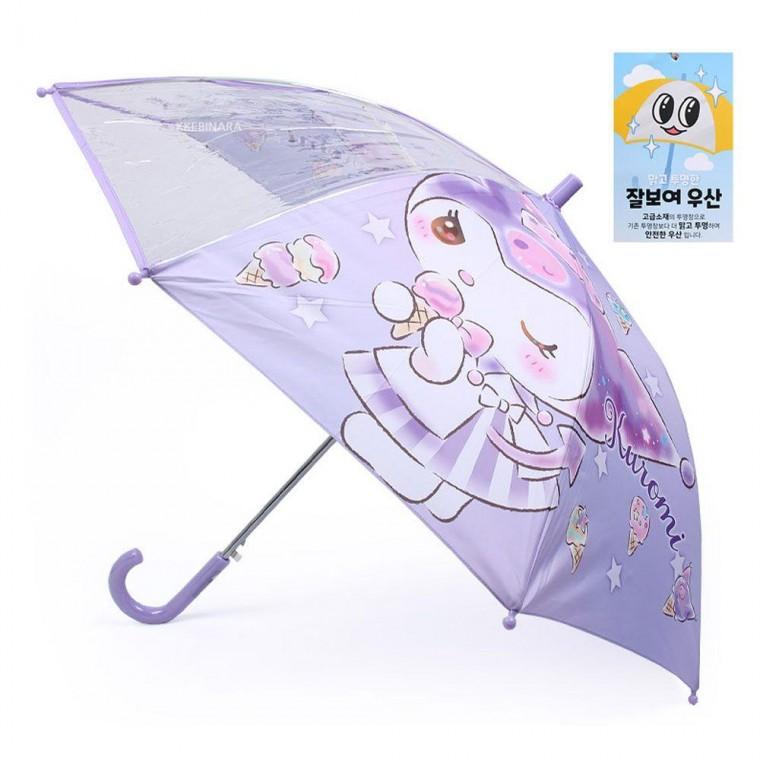 우산 퍼플 잘보여 블링 캐릭터 53cm 산리오