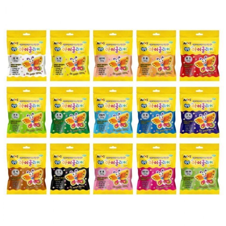 파우치 탱탱 레이 클 레이 택1 50g 색상
