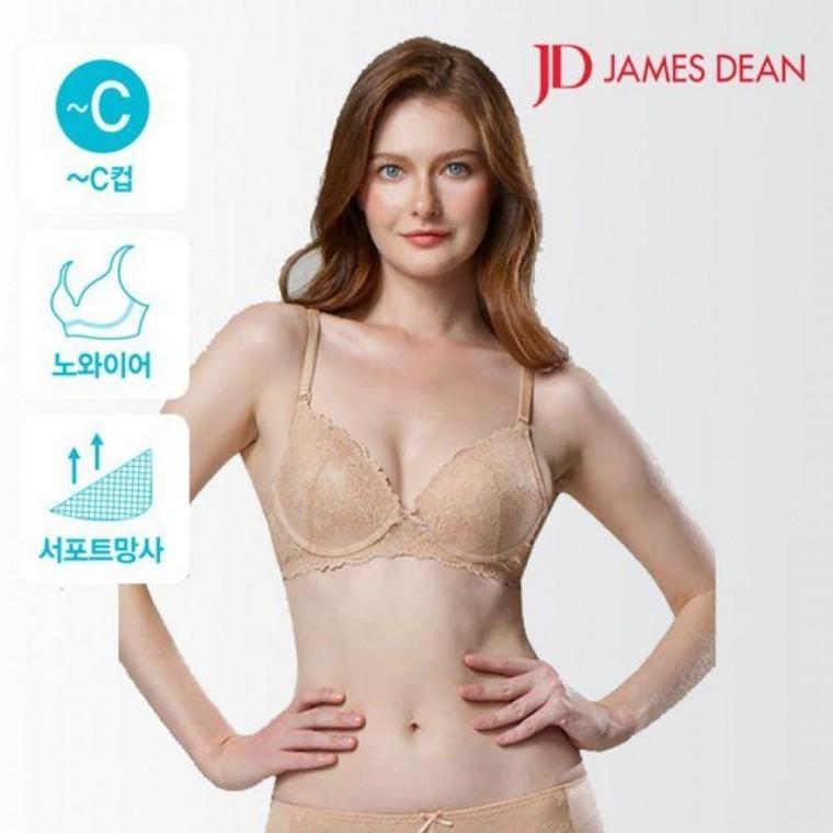 레이스 여성 브라 단품 서포트망사 노와이어