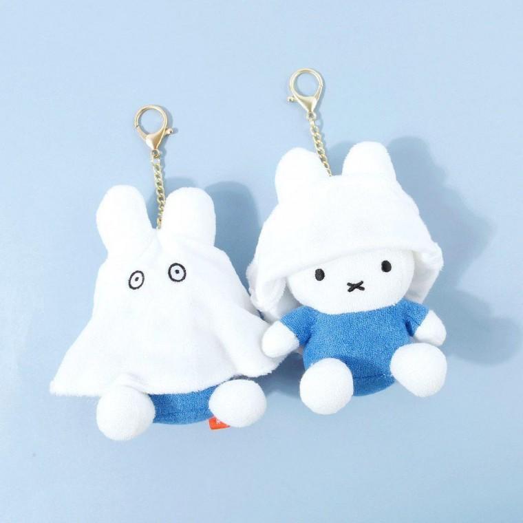 15cm-블루 가방고리 유령 미피 인형