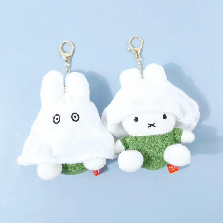 인형 미피 유령 가방고리 15cm-그린