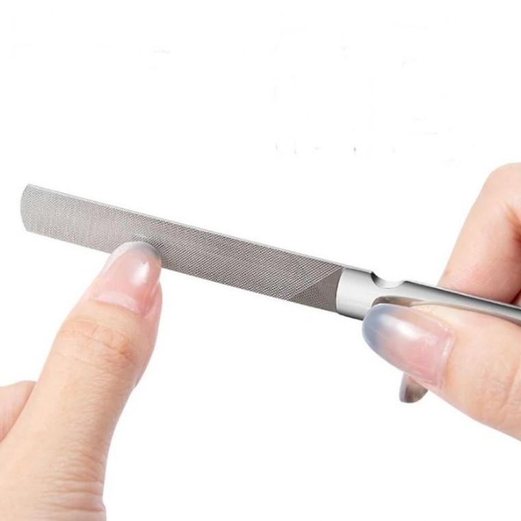 양면샌딩 스틸네일파일 손톱연마 매니큐어도구 122mm