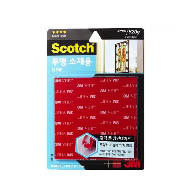 폼 3M 소재용 투명 C 양면테이프 스카치 강력