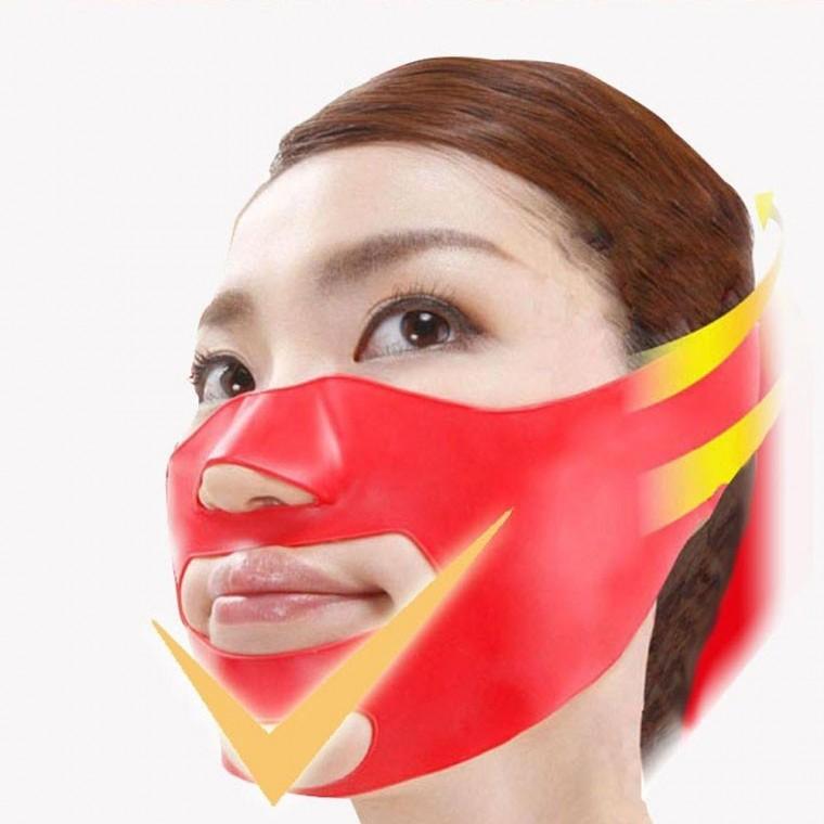 밴드 브이 마스크팩 볼살 마사 라인 얼굴 리프팅